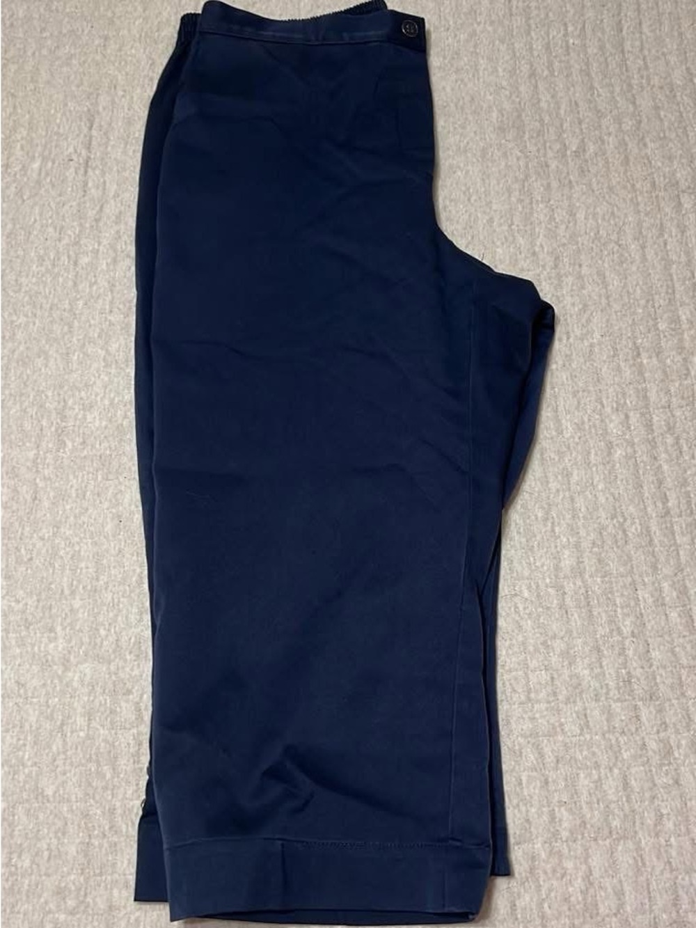 Navy Blue Casual Pants